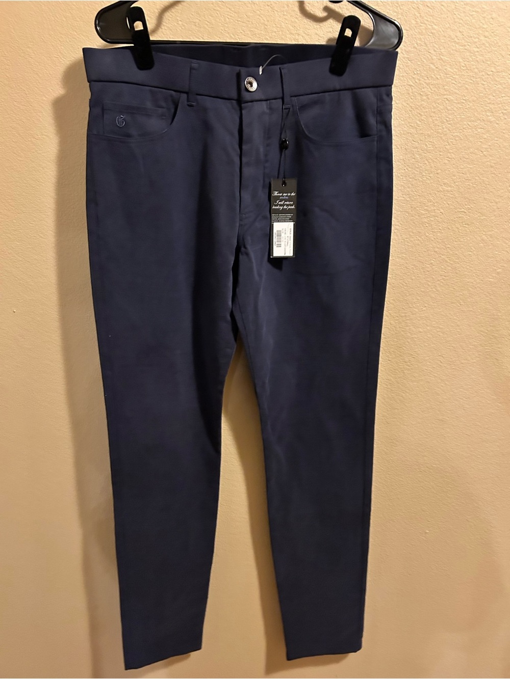 Greyson Armonk 5-Pocket Trouser, 32/32, shade- night shadow - Picture 3 of 6
